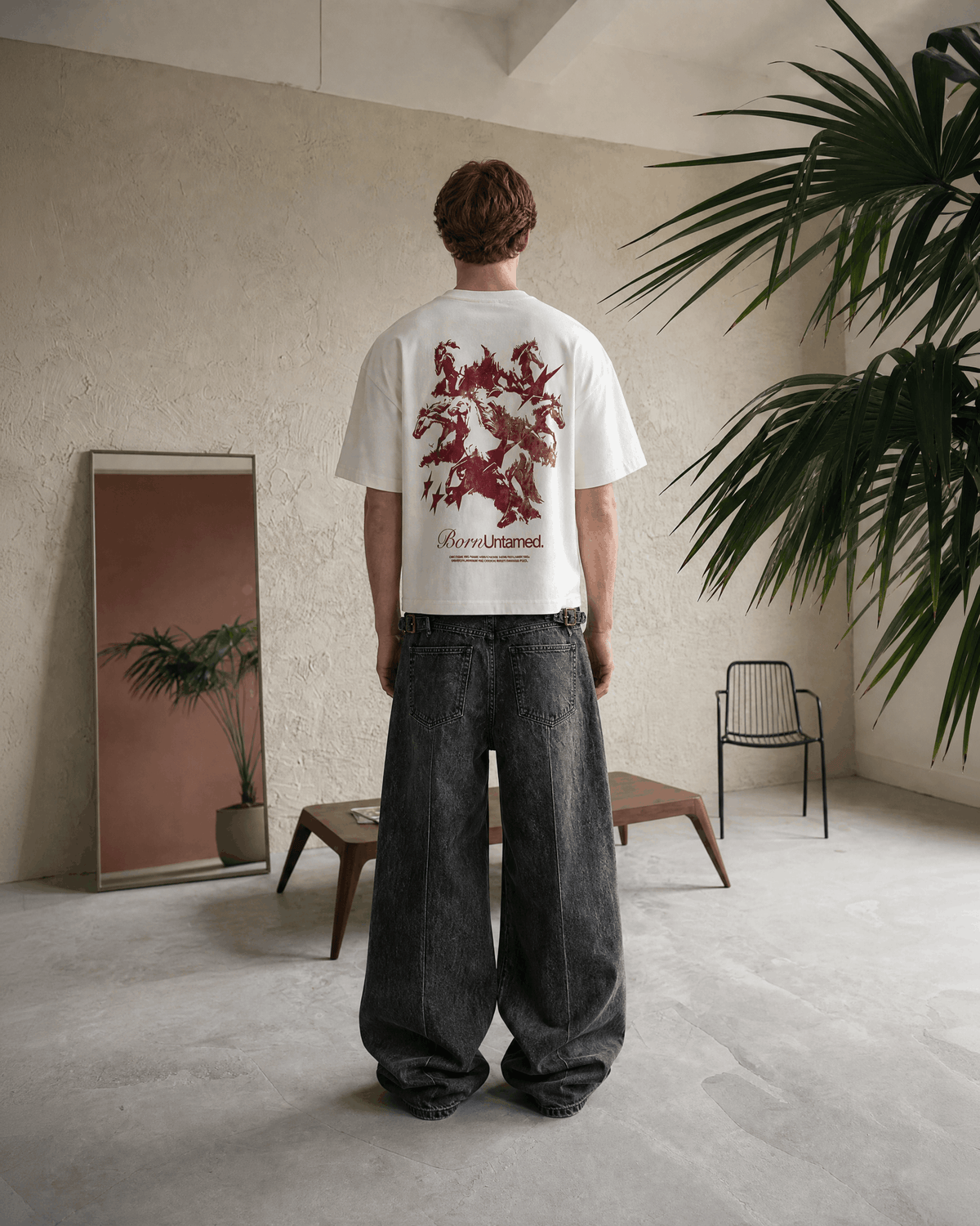 Born Untamed T-shirt White