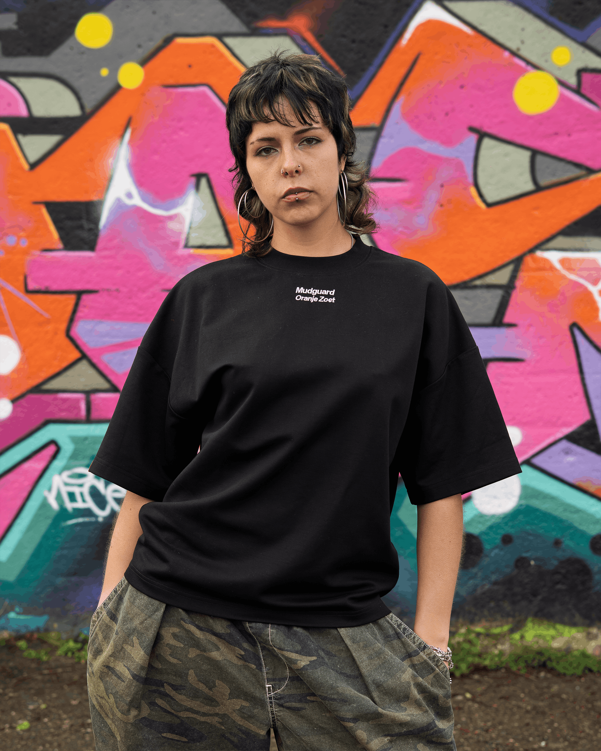 Mudguard x Oranje Zoet x Ploegendienst – WE WERE HERE Tee-4