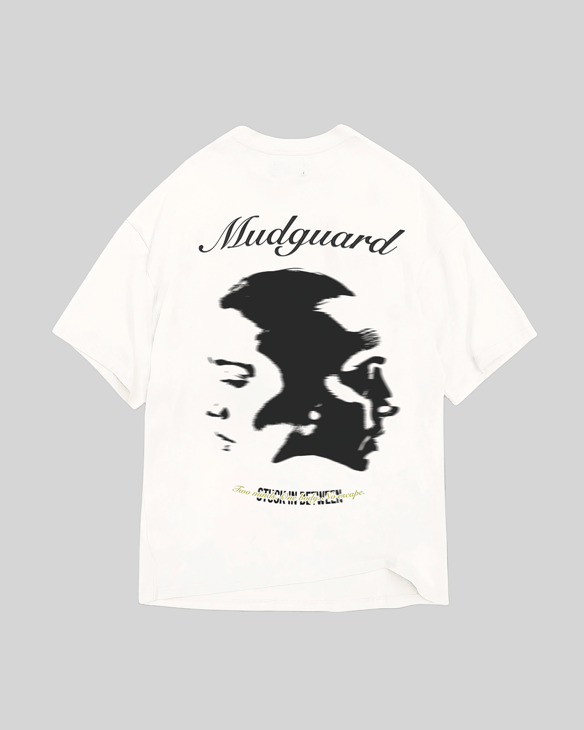 White back print t-shirt product detail