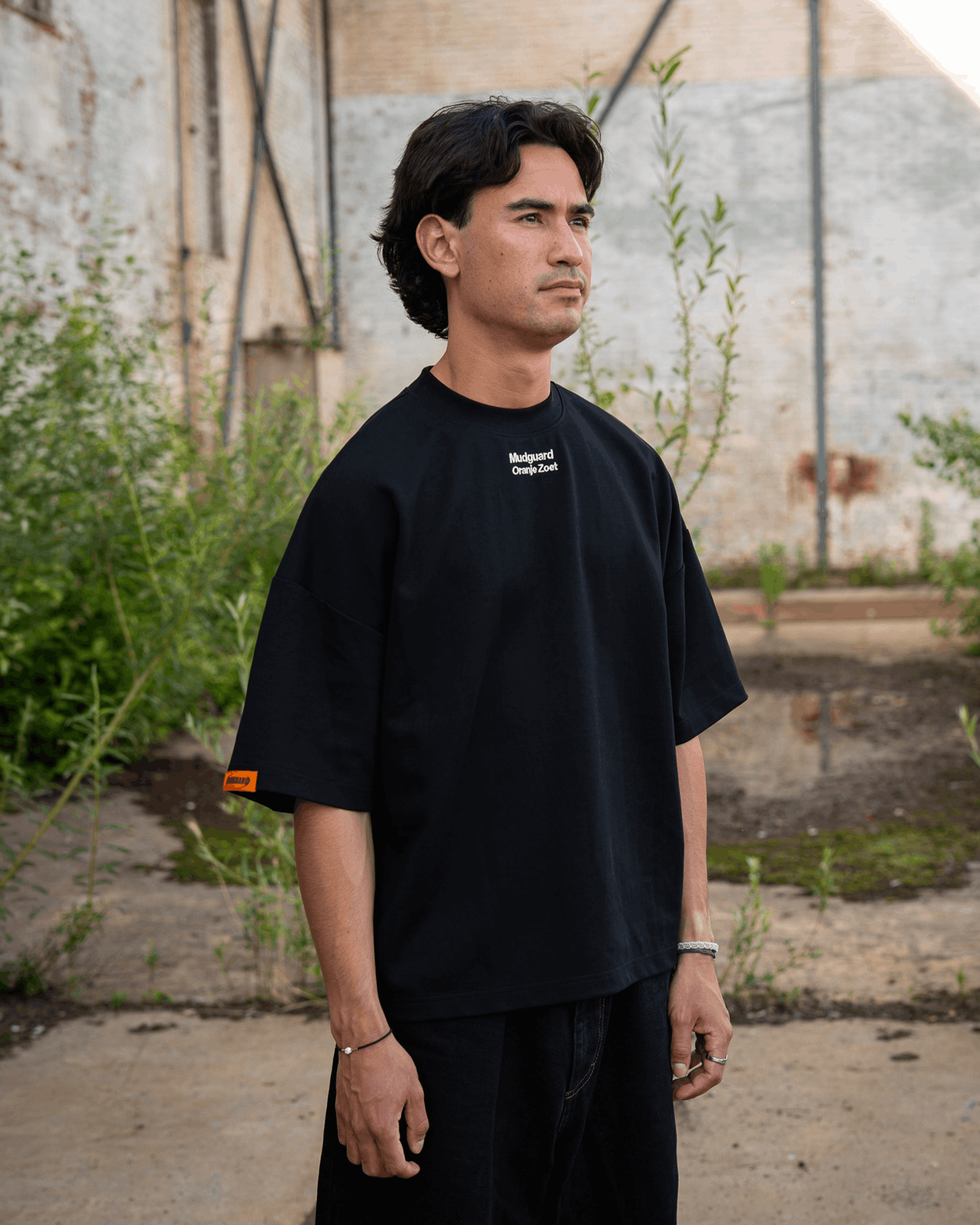 Mudguard x Oranje Zoet x Ploegendienst – WE WERE HERE Tee-4